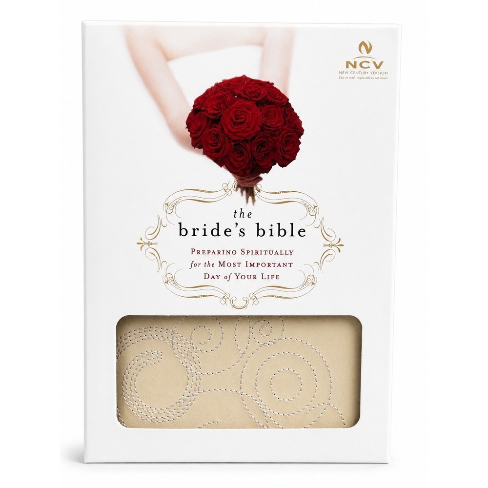 NCV Bride's Bible White LeatherSoft Nelson 4894W